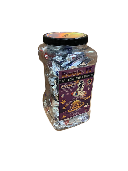 Rock It (THCA + D9 + D8 + THCP + HHC) - Gummies & Edibles (1000mg x 80) - MK Distro