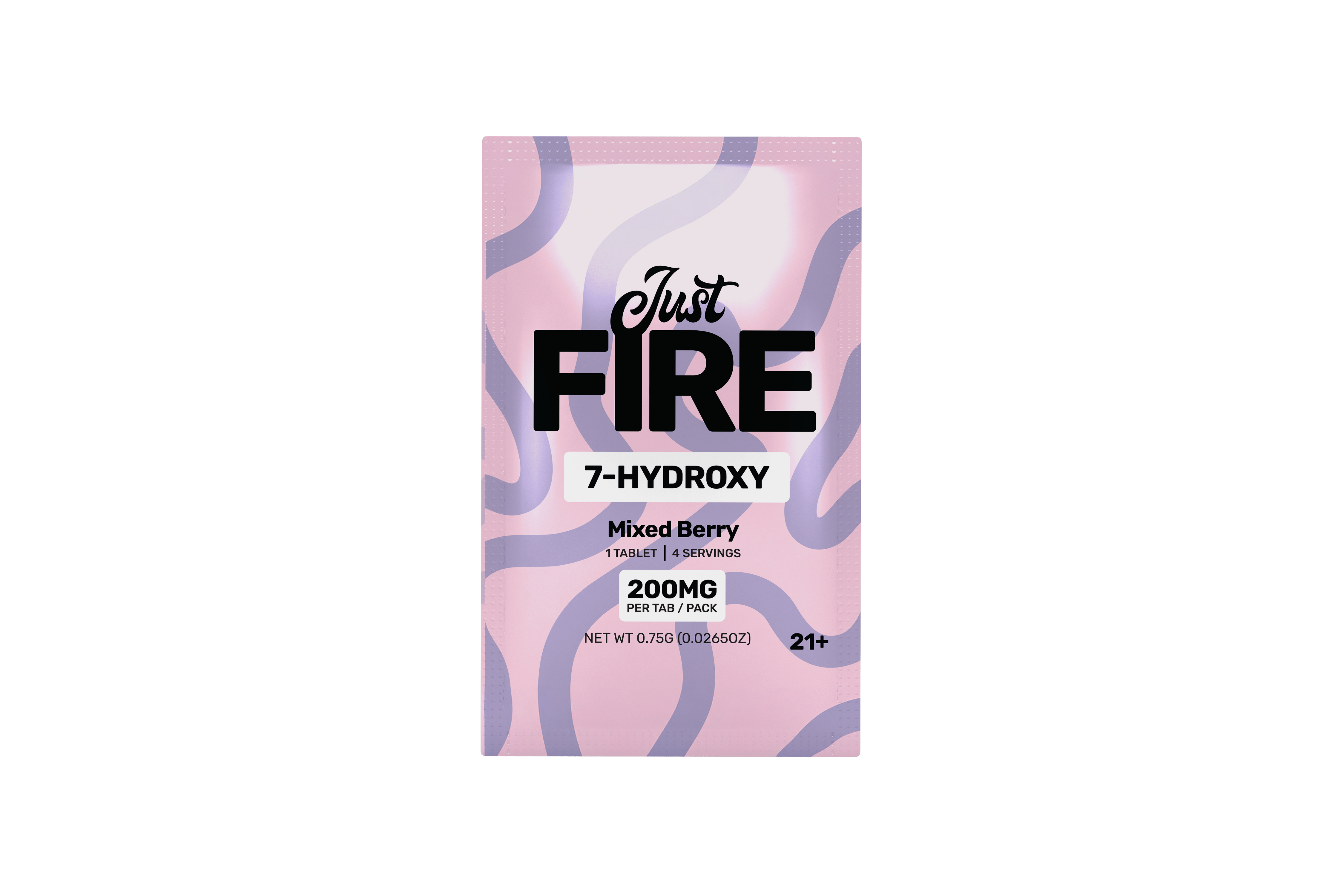 Just Fire 7 200mg (7OH|MIT) - Kratom Tablets (200mg) (Display of 30)