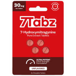 7Tabz Hydroxymitragynine Tablets (30mg x 4ct) - Kratom Capsules (Single)