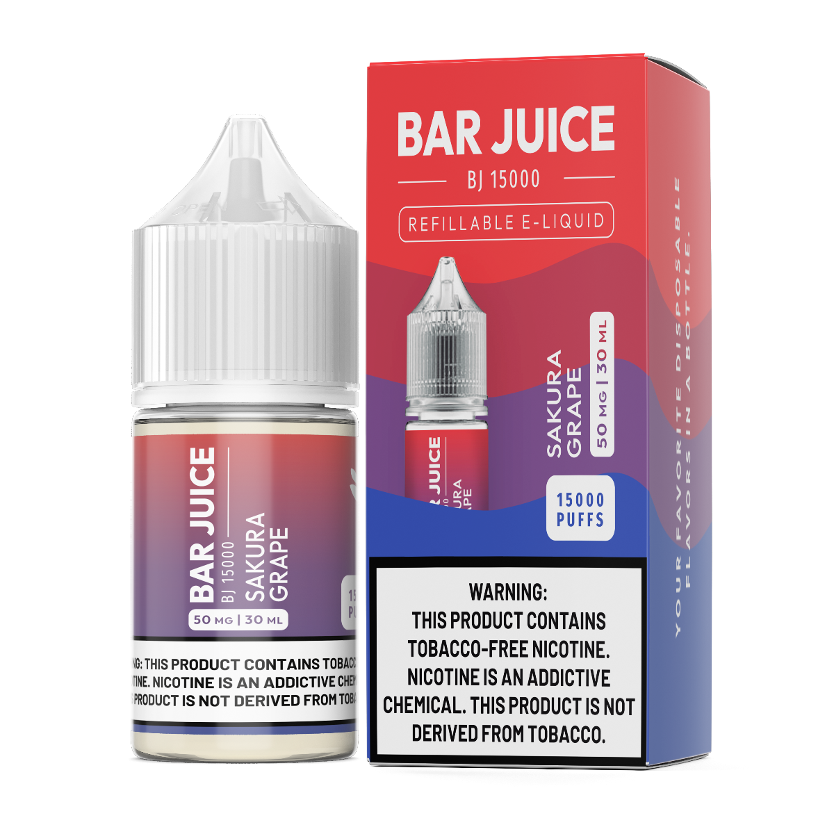 Bar Juice Salt Nic Premium E-Liquids (30mL) - MK Distro