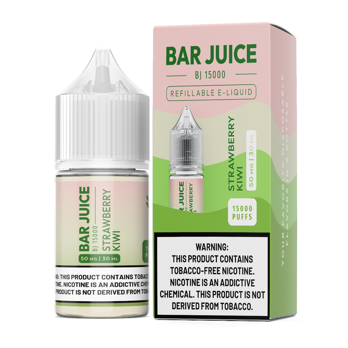 Bar Juice Salt Nic Premium E-Liquids (30mL) - MK Distro