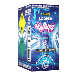 Looper - Whip Cream Chargers – N2O Tanks (615g, 1 L) - MK Distro