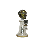 8.5" WaterPipe - Alien God Brain Design (GBL37) - MK Distro