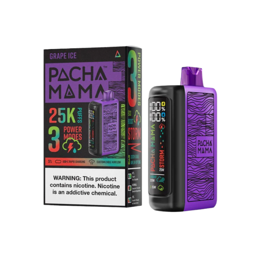 Pachamama 25K - Disposable Vape (5%) (Box of 5) - MK Distro