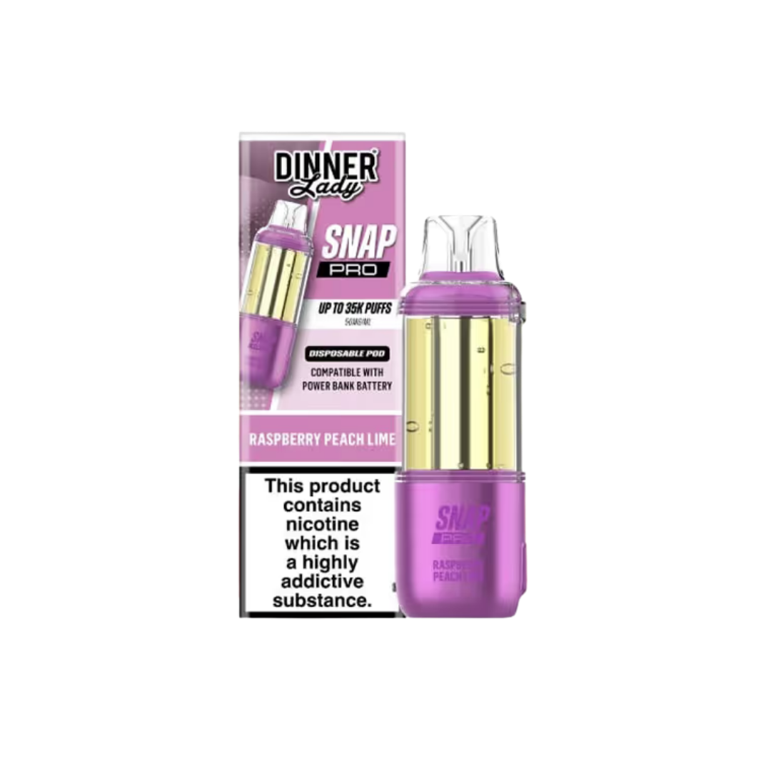 Dinner Lady Snap Pro 35K - Disposable Vape (5%) (Single) - MK Distro