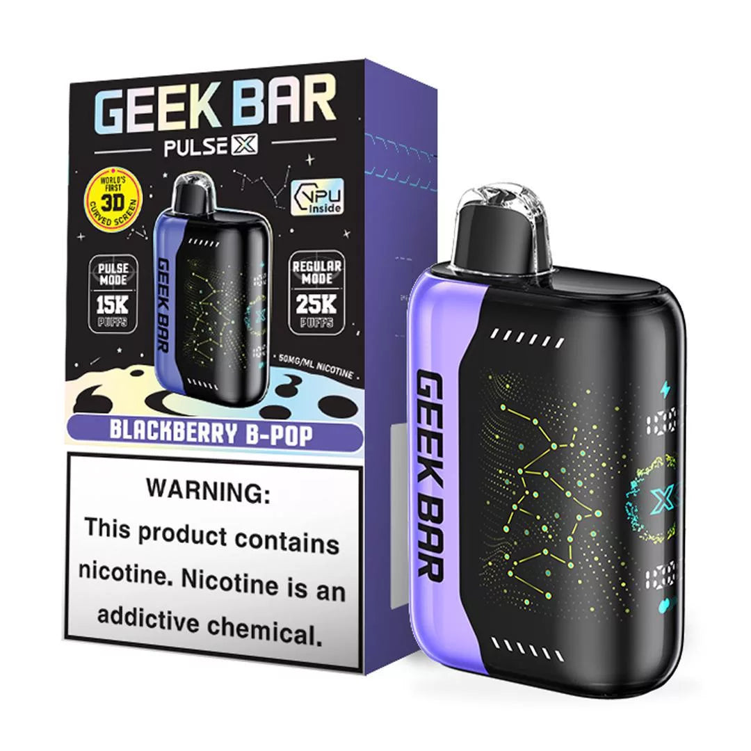 Geek Bar Pulse X 25K - Disposable Vape (5%) (Box of 5) - MK Distro