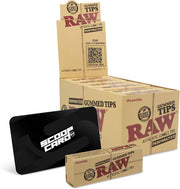 Raw  - Classic Perforated Gummed Tips - Filters, Tips & Tubes (24packs x 33tips)