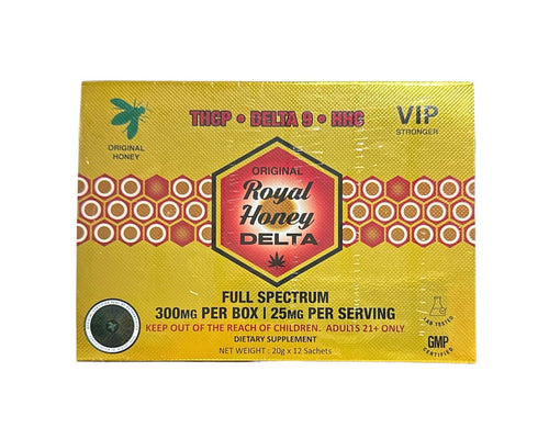 VIP Stronger Royal Honey - (THCP + D9 + HHC) Enhancement (25mg) - Single - MK Distro