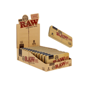 Raw - Classic 1 1/4 Size Tin Packs- Cones (12 x 8 Cones) - MK Distro