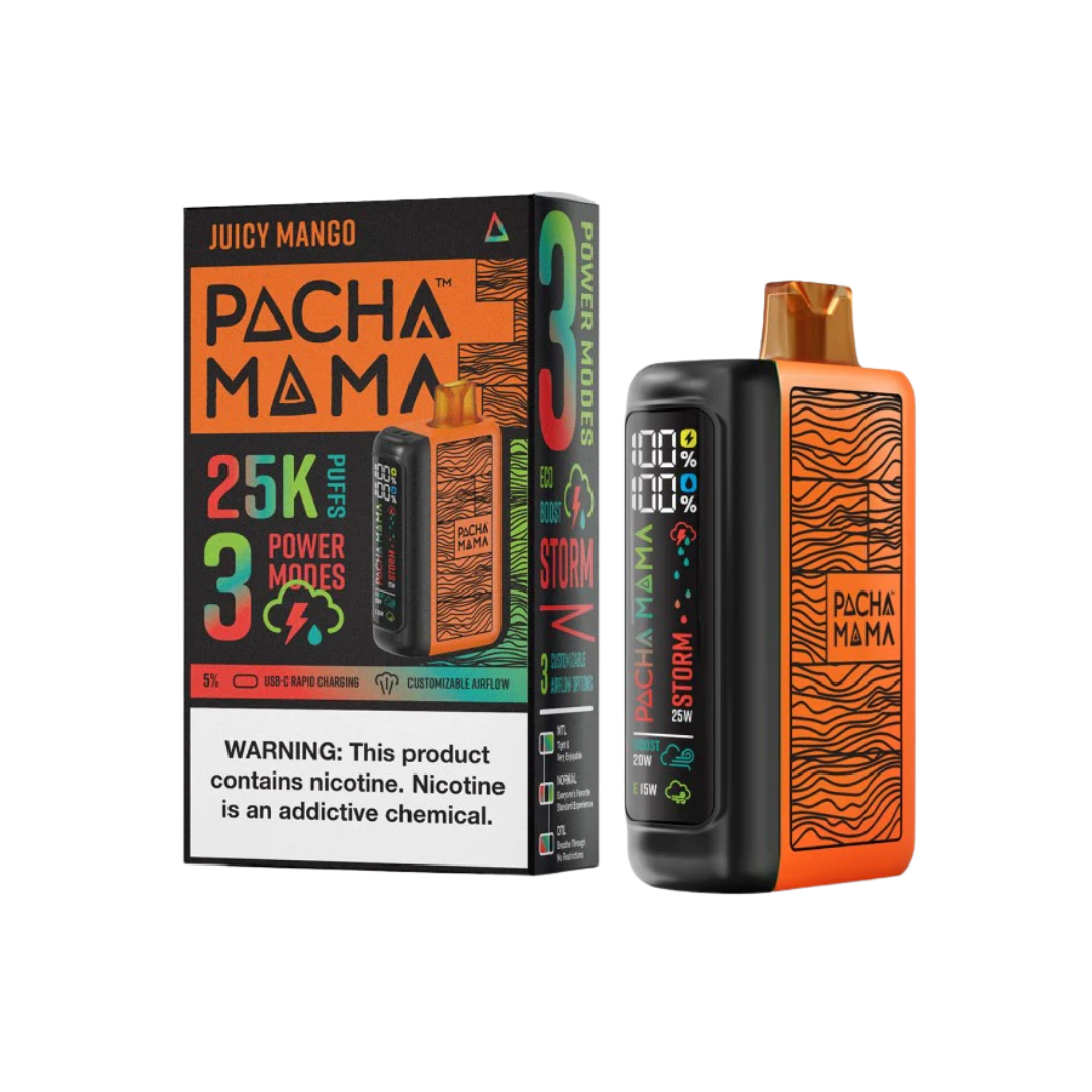 Pachamama 25K - Disposable Vape (5%) (Box of 5) - MK Distro