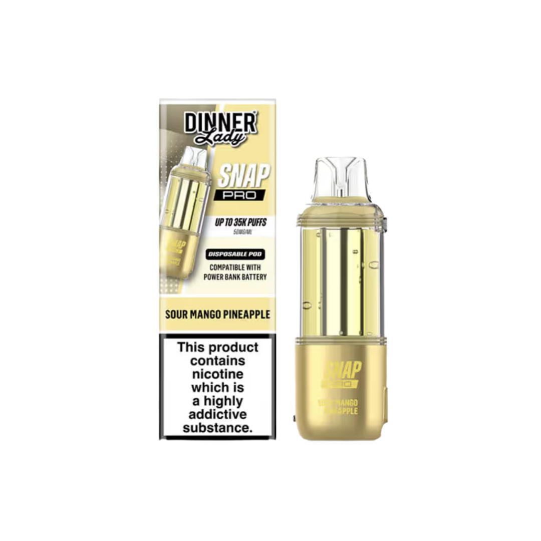 Dinner Lady Snap Pro 35K - Disposable Vape (5%) (Single) - MK Distro