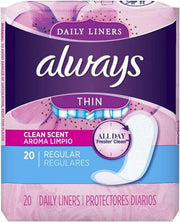 Always - Thin Panty Liner Scented (Pack of 20) - MK Distro