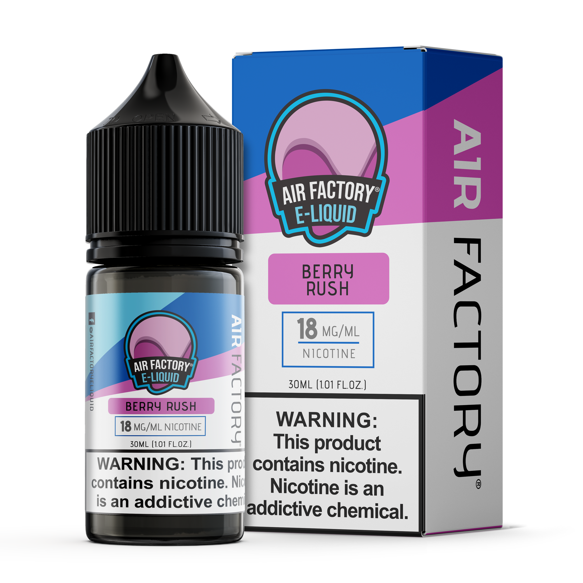 Air Factory - Salt Nic E-Liquid (30mL) - MK Distro