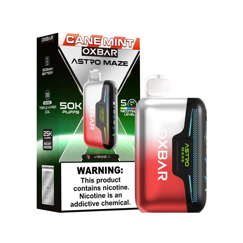 Oxbar Astro Maze 50K - Disposable Vapes (5% - 50,000 Puffs) - Box of 5 - MK Distro