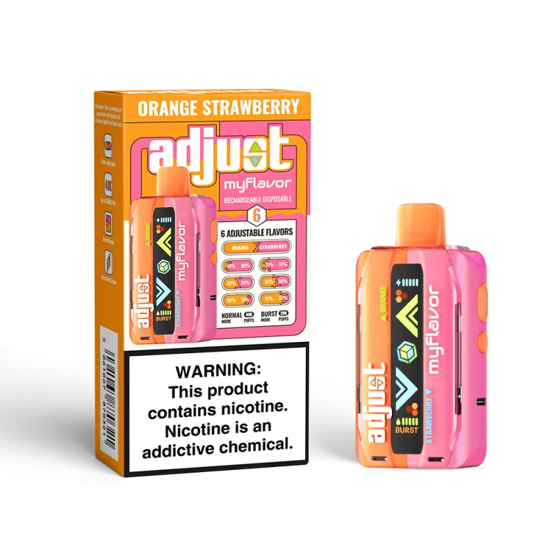 Adjust Myflavor - Disposable Vape (5% - 40000 Puffs) - Box of 5 - MK Distro