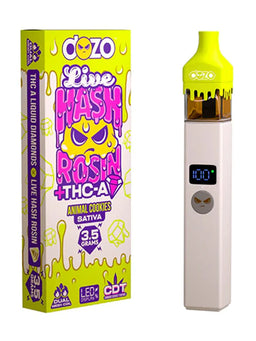 Dozo - Live Hash Rosin + THC-A - Delta Disposable (3.5g) - MK Distro