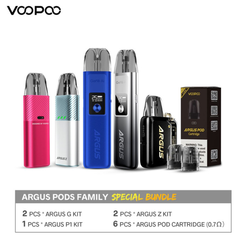 Voopoo - Argus Pods Family Special Bundle - MK Distro