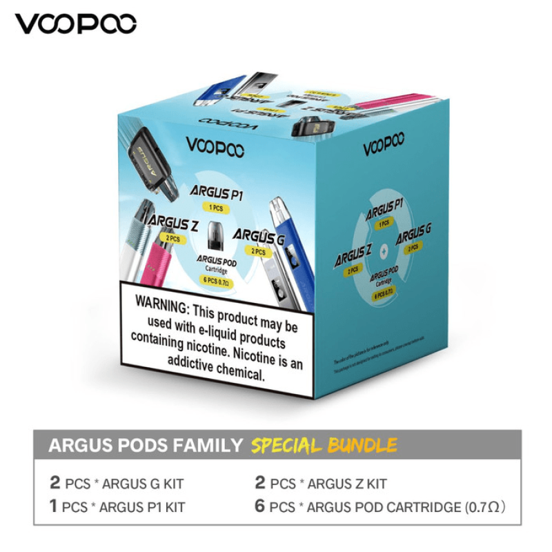 Voopoo - Argus Pods Family Special Bundle - MK Distro