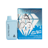 Astro Eight - Carats Blend Diamonds Live Resin (THC-A) - Hemp Disposables (3.5g x 5) - MK Distro
