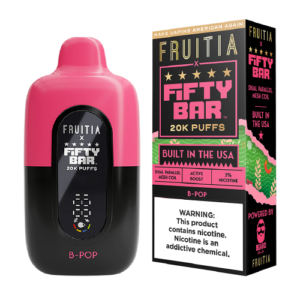 Fifty Bar 20K - Disposable Vape (5%) (Box of 5) - MK Distro