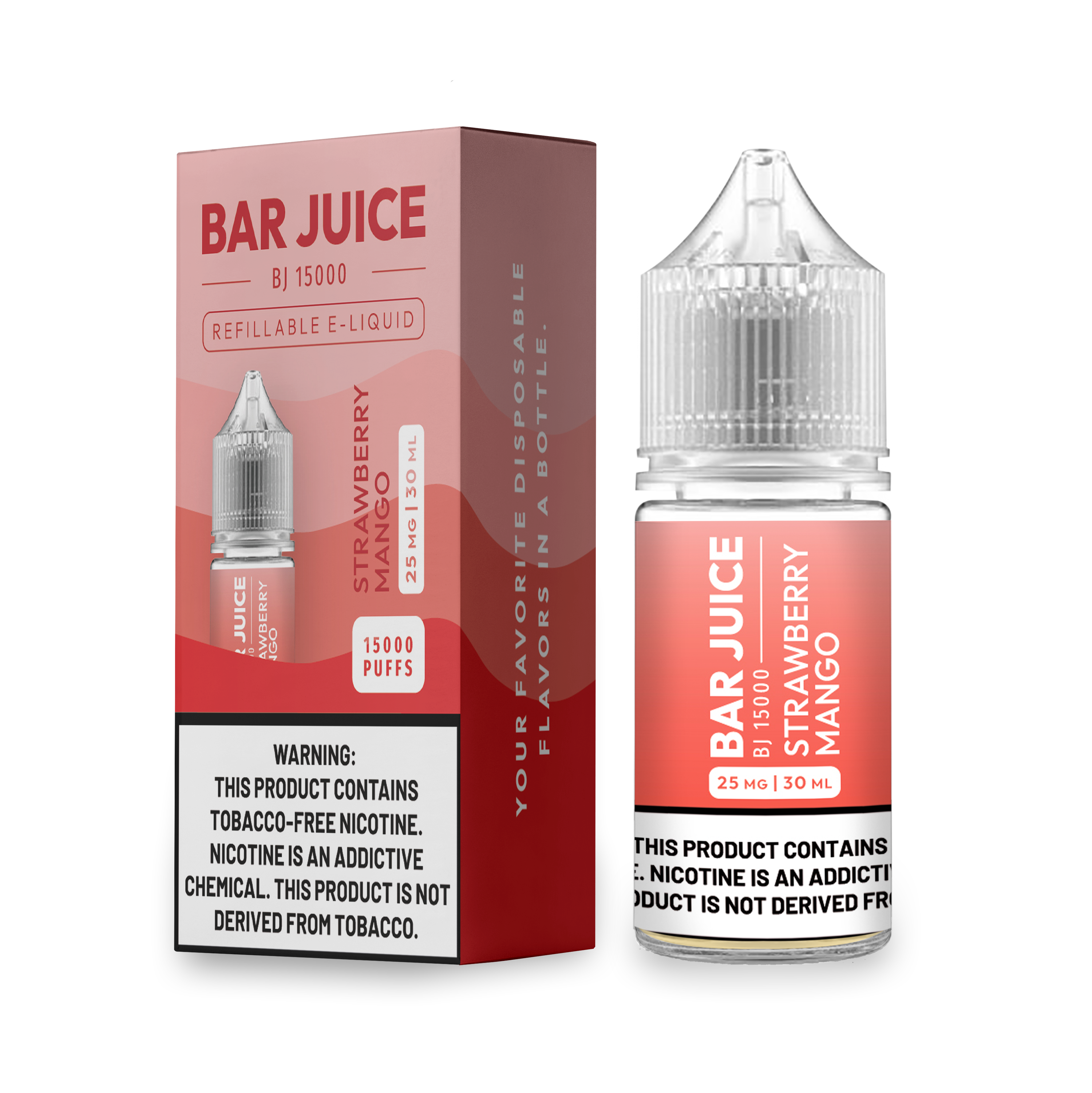 Bar Juice Salt Nic Premium E-Liquids (30mL) - MK Distro
