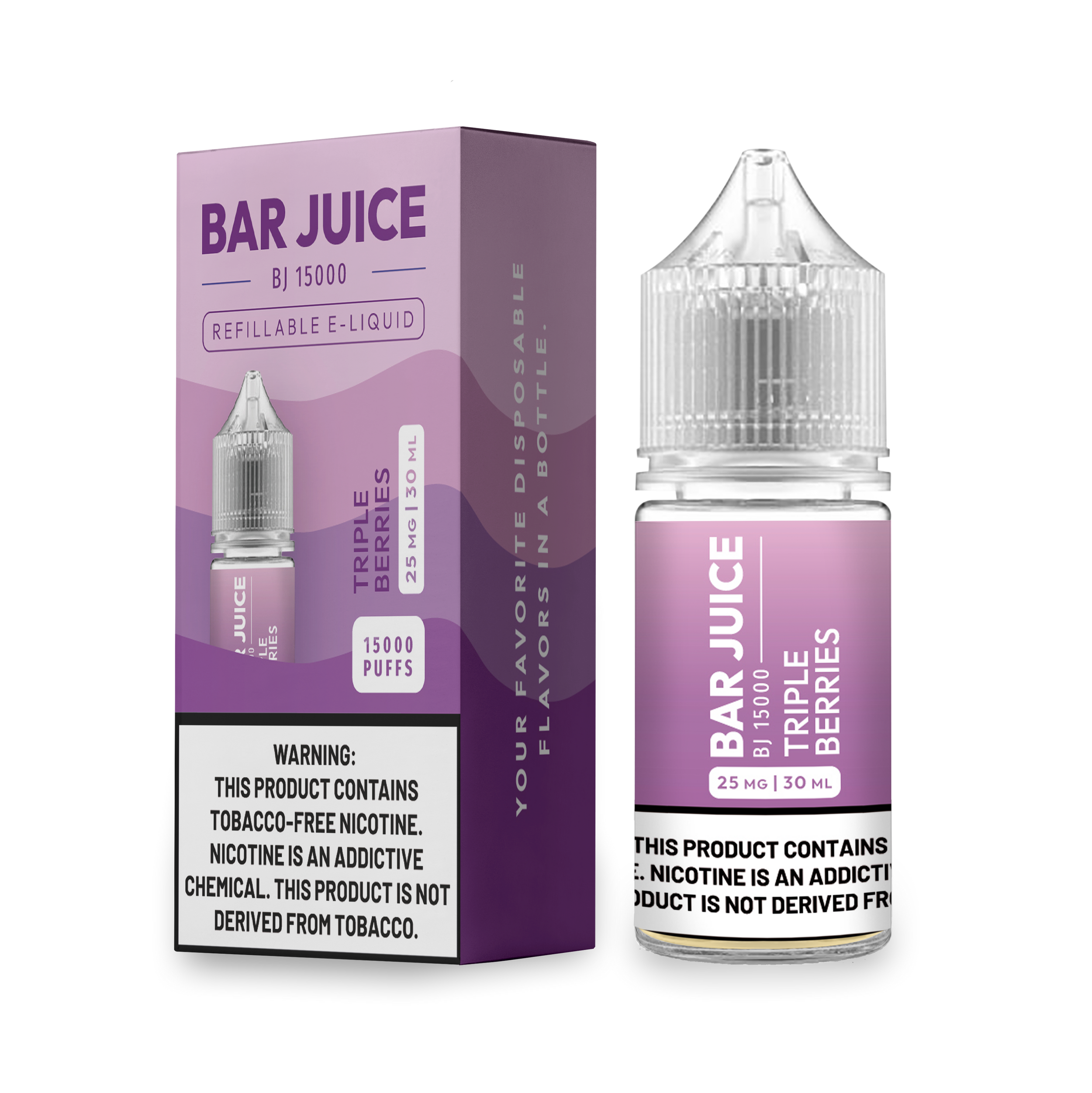 Bar Juice Salt Nic Premium E-Liquids (30mL) - MK Distro