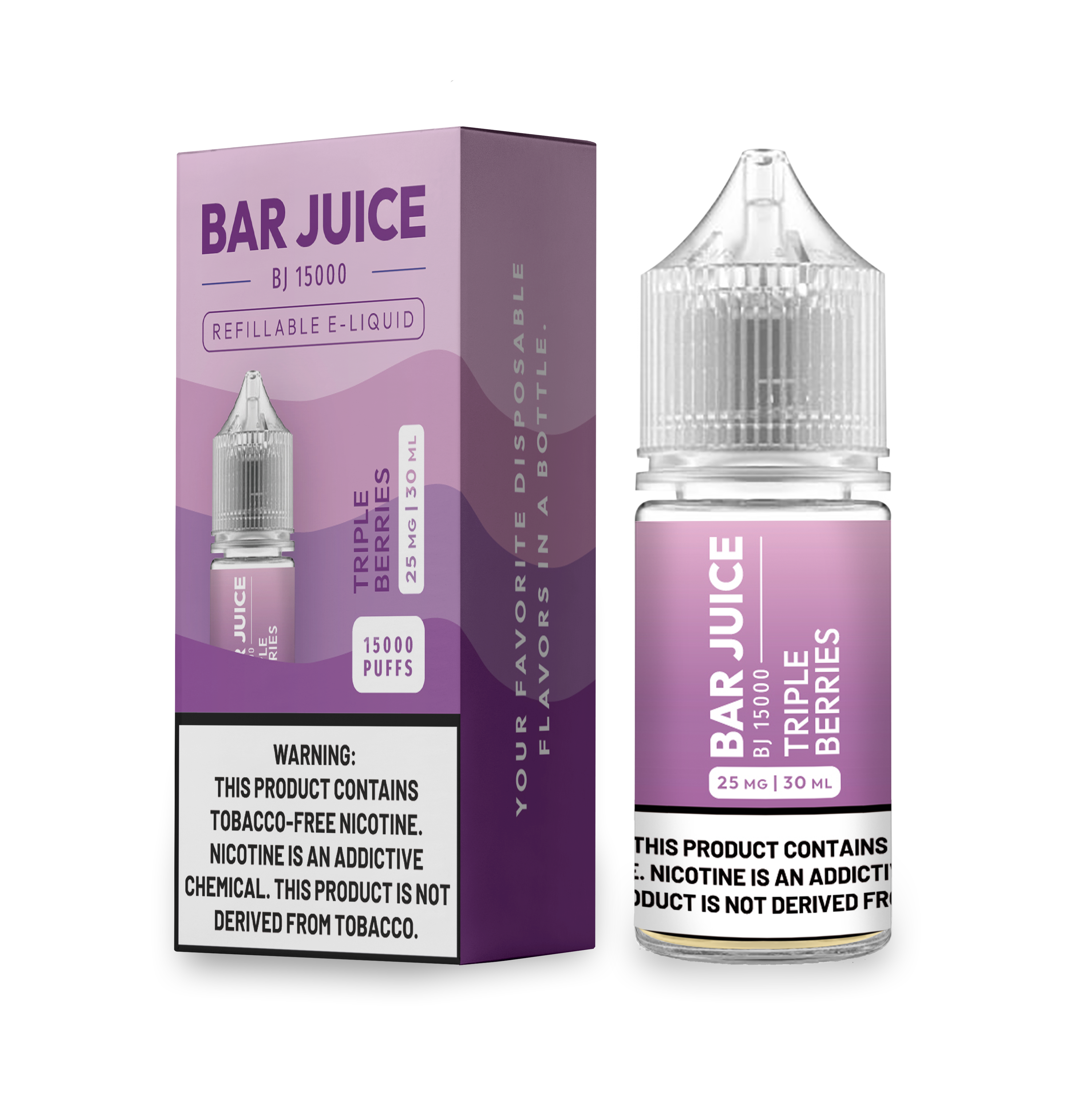 Bar Juice Salt Nic Premium E-Liquids (30mL) - MK Distro