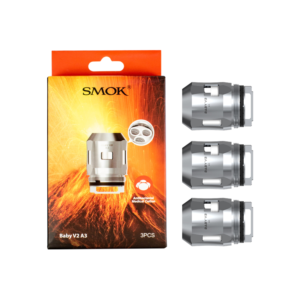 Smok - Baby V2 (TFV8) - Relacement Coils (3pcs) - MK Distro