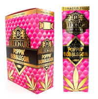 Billionaire Tobacco Free Hemp Wraps (25 x 2 Wraps) - MK Distro