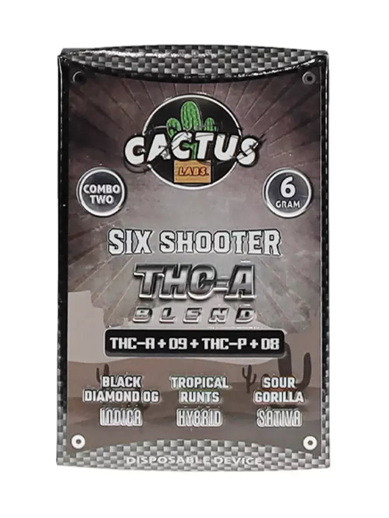 Cactus D6+D8+D9+D10+D11 5D Blend - Hemp Disposable (6g x 5) - MK Distro
