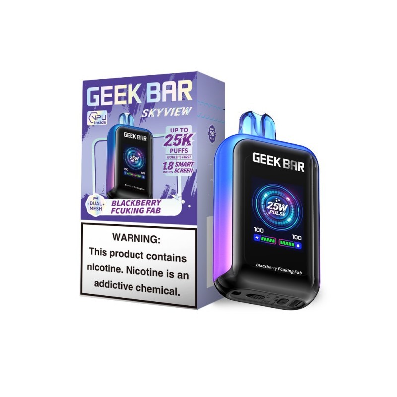 Geek Bar Digiflavor Sky - Disposable Vape (5% - 25,000 Puffs) - Box of 5 - MK Distro