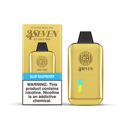 Gold Bar 24 Seven  - Disposable Vape (5% - 24,000 Puffs) - Single - MK Distro