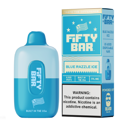 HiddenHills x Fifty Bar - Disposable Vape (5% - 6,500 Puffs) - Single - MK Distro
