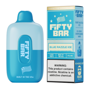 Fifty Bar 20K - Disposable Vape (5%) (Box of 5) - MK Distro