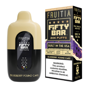 Fifty Bar 20K - Disposable Vape (5%) (Box of 5) - MK Distro
