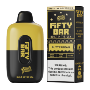 Fifty Bar 20K - Disposable Vape (5%) (Box of 5) - MK Distro
