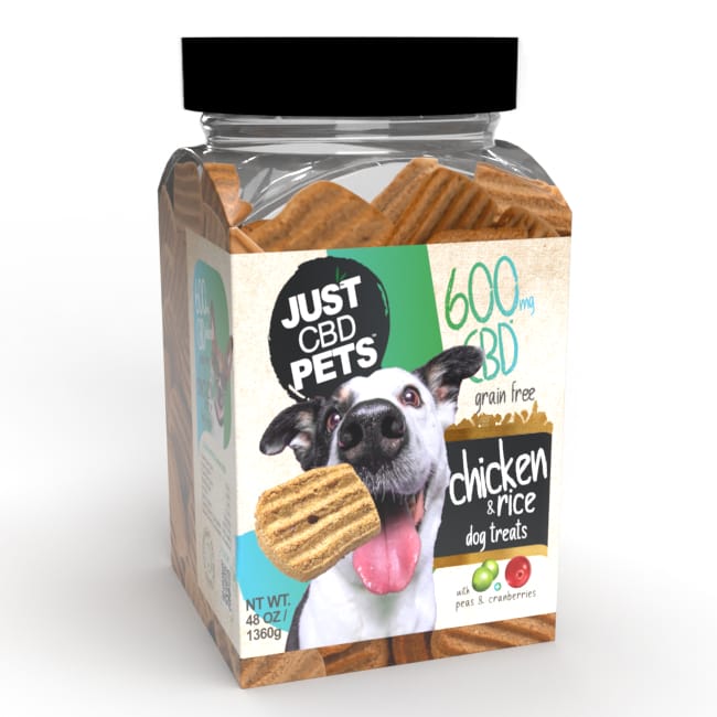Just CBD Pets - Dog Treats - CBD Gummies & Edibles (600mg) - MK Distro