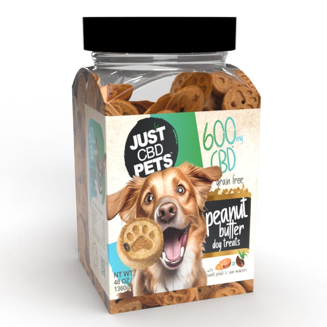 Just CBD Pets - Dog Treats - CBD Gummies & Edibles (600mg) - MK Distro