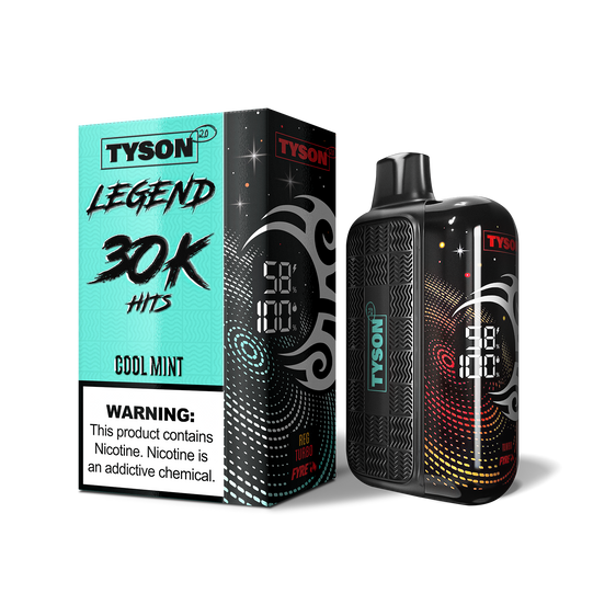 Tyson legend 2.0 - Disposable Vapes (5% - 30,000 Puffs) - MK Distro