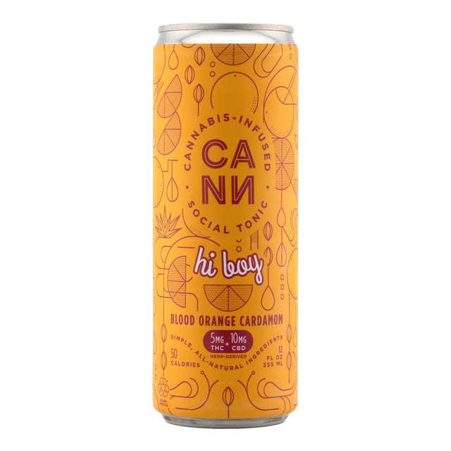 HI BOY - Hemp Tx Cann Tonic (5mg THC + 10mg CBD) 12oz - (Box of 4) - MK Distro
