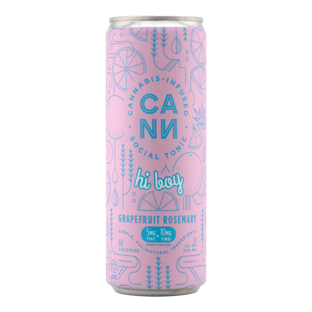 HI BOY - Hemp Tx Cann Tonic (5mg THC + 10mg CBD) 12oz - (Box of 4) - MK Distro