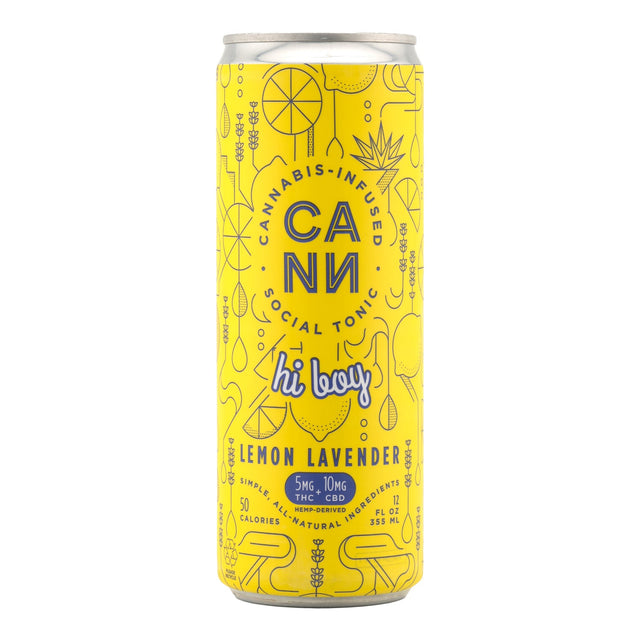 HI BOY - Hemp Tx Cann Tonic (5mg THC + 10mg CBD) 12oz - (Box of 4) - MK Distro
