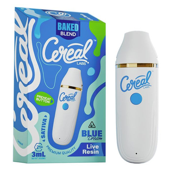 Cereal Labs - Baked Blend (Live Resin+THC+D8) Delta Disposables - (3g) - MK Distro