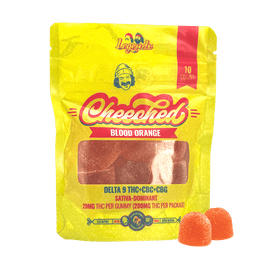 Cheech and Chong's - Legends (D9 THC+CBN+CBD) Delta Gummies - (20mg x 10 Gummies) - MK Distro