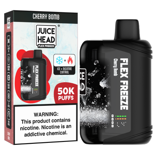 Juice Head Flex Freeze 50K - Disposable Vape (5%) (Box of 5) TX Compliant - MK Distro