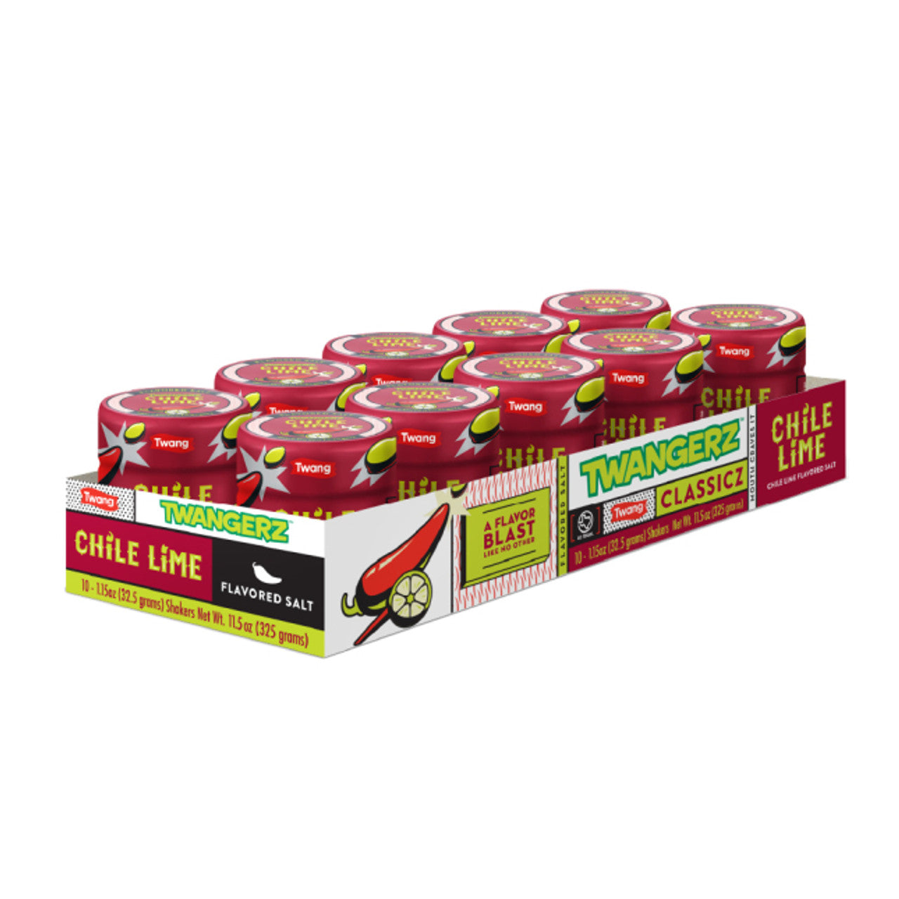 Twangerz Classicz - Flavored Salt (32.5g x 10) - MK Distro