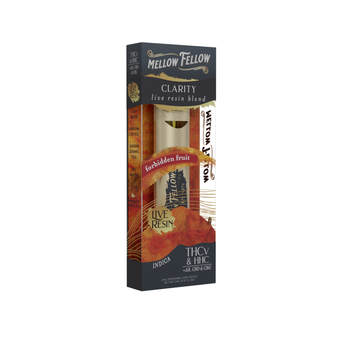 Mellow Fellow Live Resin - Hemp Disposables (2mL x 6) - MK Distro