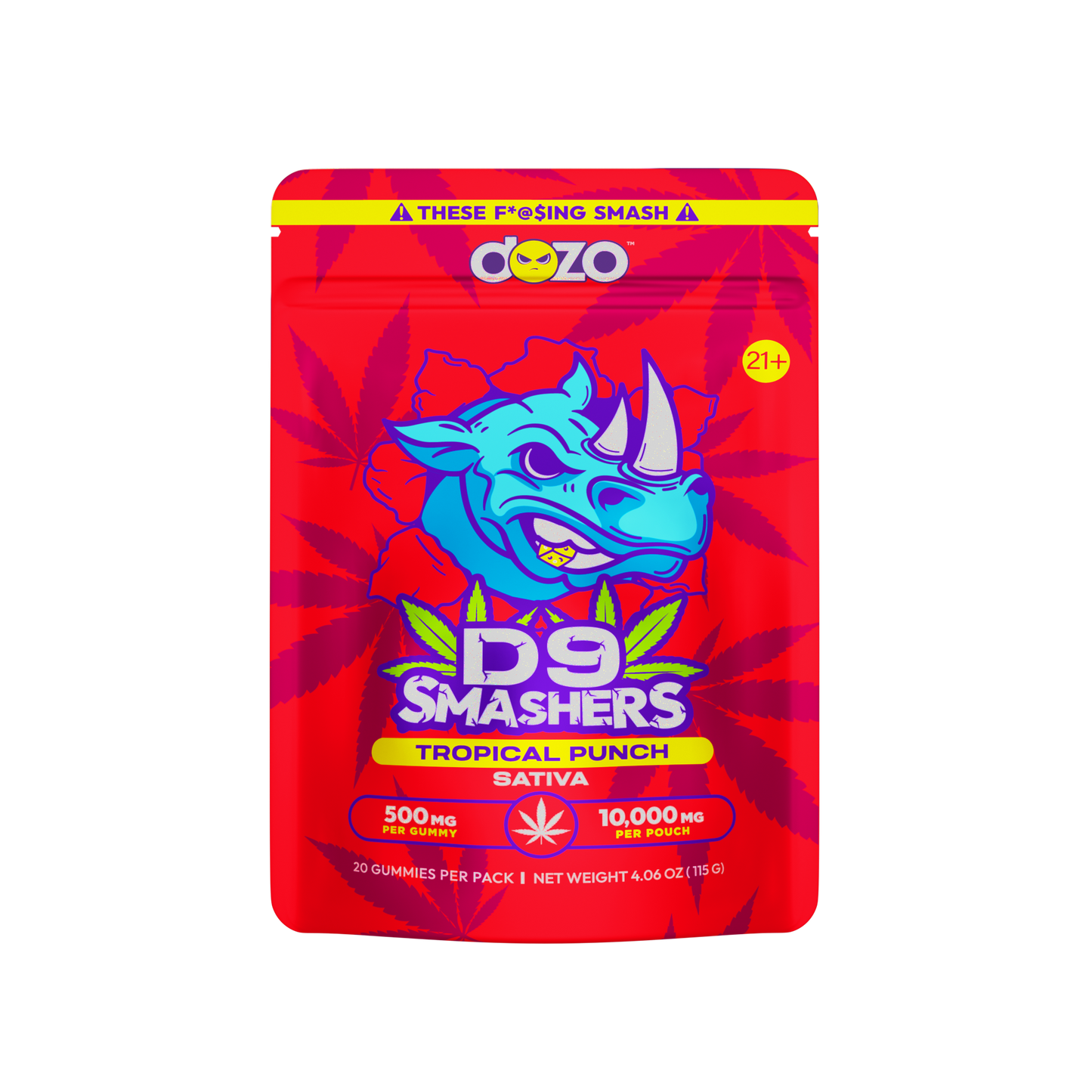 Dozo - Delta9 Smashers - Gummies & Edibles (10,000mg) - MK Distro