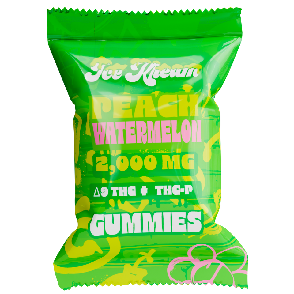 Ice Kream D9 + THC - Hemp Gummies (2000mg) (Display of 120)