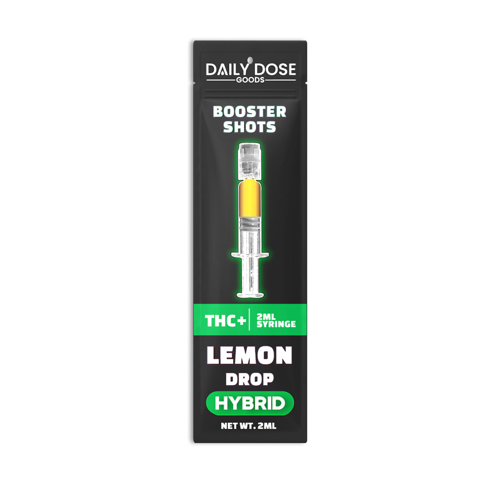 Daily Dose Goods Booster Shots Syringe - Hemp Drinks & Shots (2ml) (Display of 10)